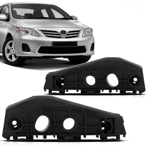 Suporte guia para para choque corolla toyota de 2012 a 2013 dianteiro lado esquerdo