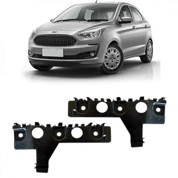 Suporte guia para choque ka ford de 2019 a 2022 lado direito dianteiro