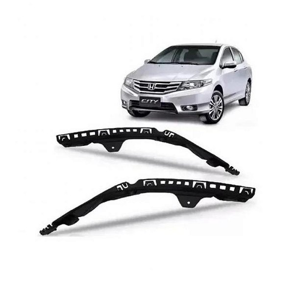 Suporte do farol city honda de 2009 a 2014 lado esquerdo em ABS de alta resistência