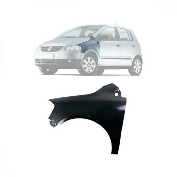 Para lama fox crossfox e spacefox volkswagen de 2004 a 2009 lado direito