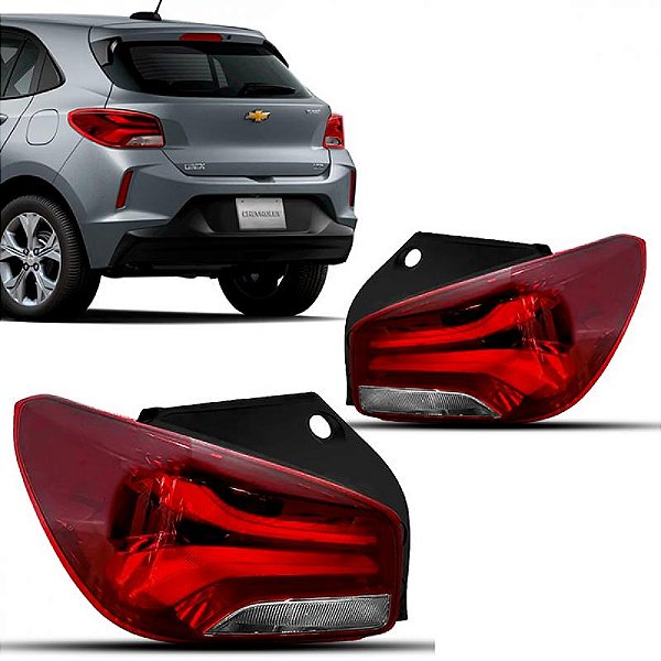 Lanterna onix chevrolet de 2020 a 2025 lado direito traseira hatch sem LED