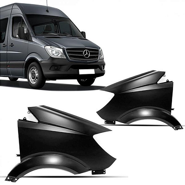 Para lama sprinter mercedes benz de 2017 a 2019 lado direito sem furo