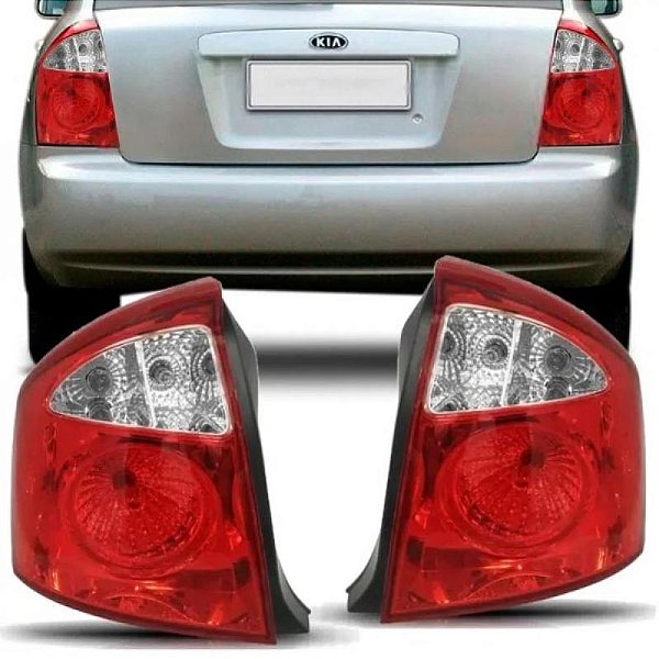 Lanterna cerato kia de 2005 a 2006 traseira lado esquerdo