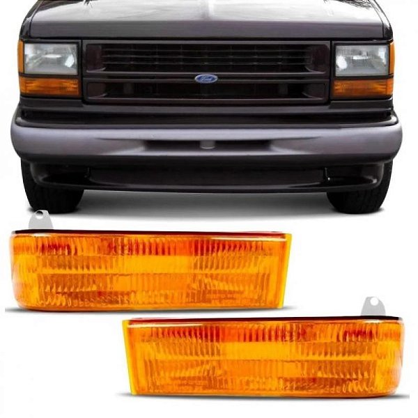 Lanterna explorer ford de 1991 a 1994 lado esquerdo dianteira abaixo do farol âmbar