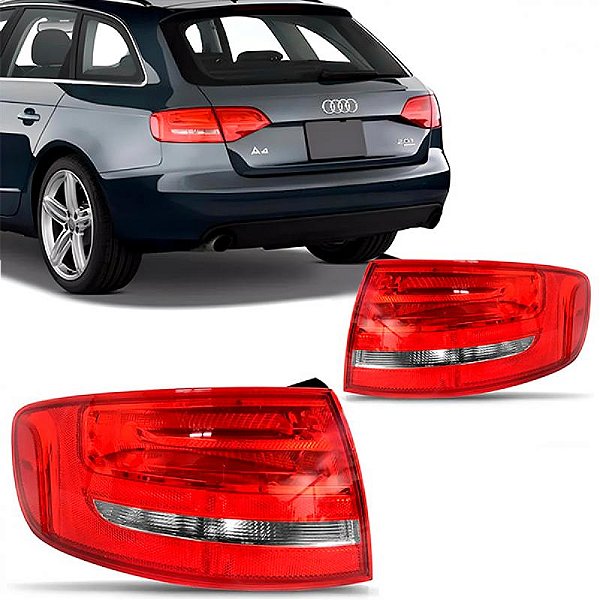 Lanterna a4 audi de 2009 a 2012 traseira lado esquerdo perua