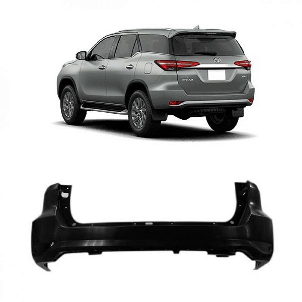 Para choque hilux sw4 toyota de 2021 a 2025 traseiro sxr