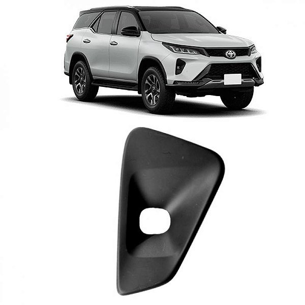 Grade lateral do para choque hilux sw4 toyota de 2021 a 2025 lado direito dianteiro diamond com furo