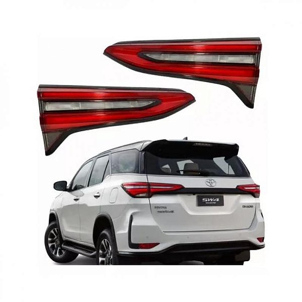 Lente de lanterna hilux sw4 toyota de 2021 a 2025 traseira da mala lado esquerdo