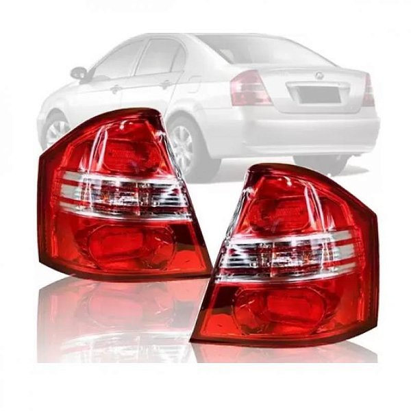 Lanterna 620 lifan de 2010 a 2012 lado direito traseira com LED