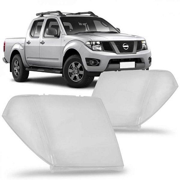 Lente de farol frontier nissan de 2008 a 2016 lado direito