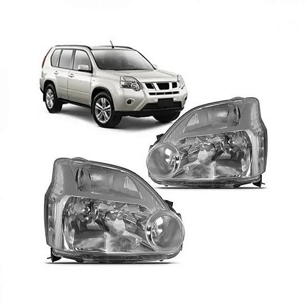 Farol x trail nissan de 2009 lado direito manual