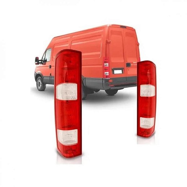 Lanterna iveco de 2008 a 2020 traseira lado esquerdo furgão