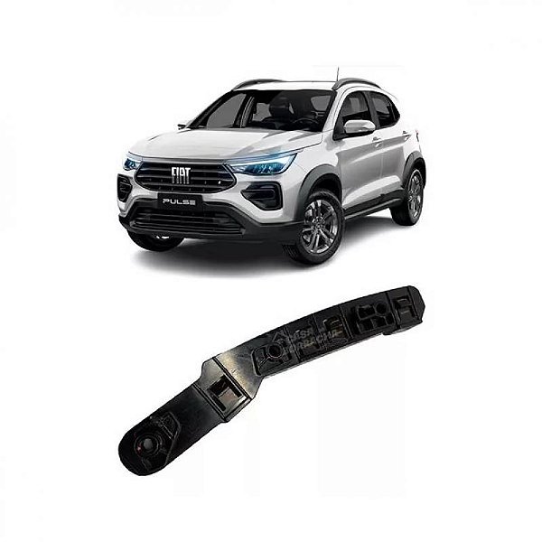 Suporte guia de para choque pulse fiat de 2022 a 2025 lado direito dianteiro