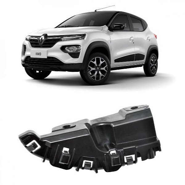 Suporte guia de para choque kwid renault de 2022 a 2025 dianteiro lado esquerdo