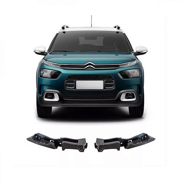 Suporte guia de para choque c4 cactus citroën de 2019 a 2024 dianteiro lado esquerdo