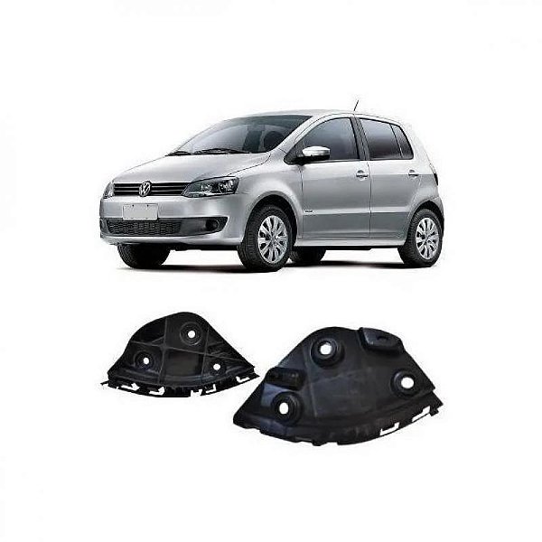 Suporte guia de para choque fox volkswagen de 2010 a 2014 dianteiro lado esquerdo