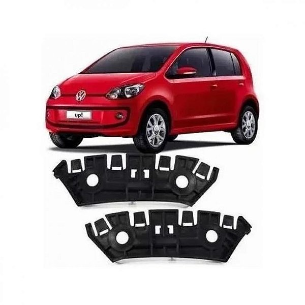 Suporte guia para choque up volkswagen de 2014 a 2021 dianteiro lado esquerdo