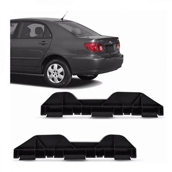 Suporte guia para choque corolla toyota de 2003 a 2008 traseiro lado esquerdo