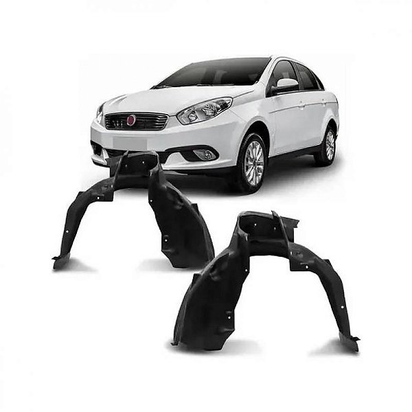 Para barro grand siena fiat de 2012 a 2023 lado esquerdo