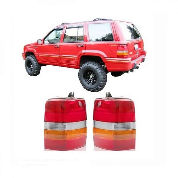 Lanterna grand cherokee jeep de 1993 a 1997 lado direito traseira