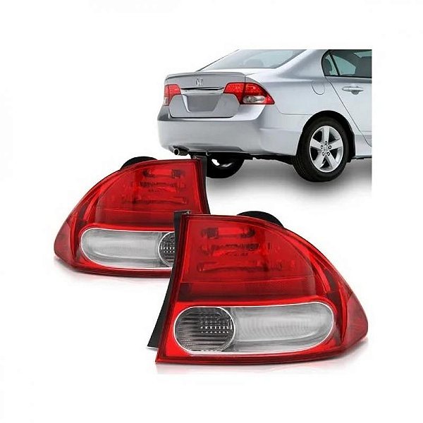 Lanterna civic honda de 2007 a 2011 lado esquerdo traseira