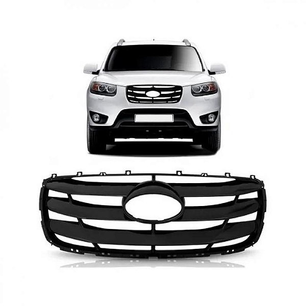 Grade do radiador santa fe hyundai de 2010 a 2013 sem colmeia