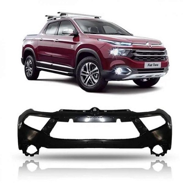Para choque toro fiat de 2016 a 2021 dianteiro sem spoiler