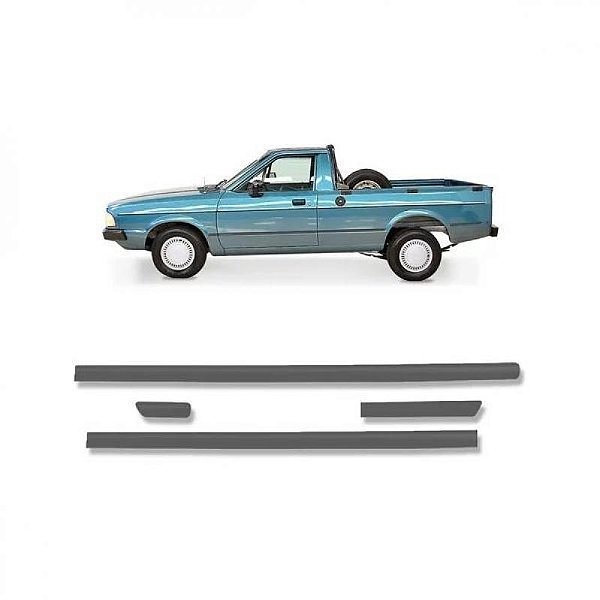 Friso pampa ford de 1995 a 1997 lateral preto