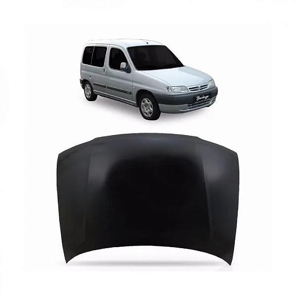 Capô berlingo citroën de 1998 a 2009 e partner peugeot de 2004 a 2010
