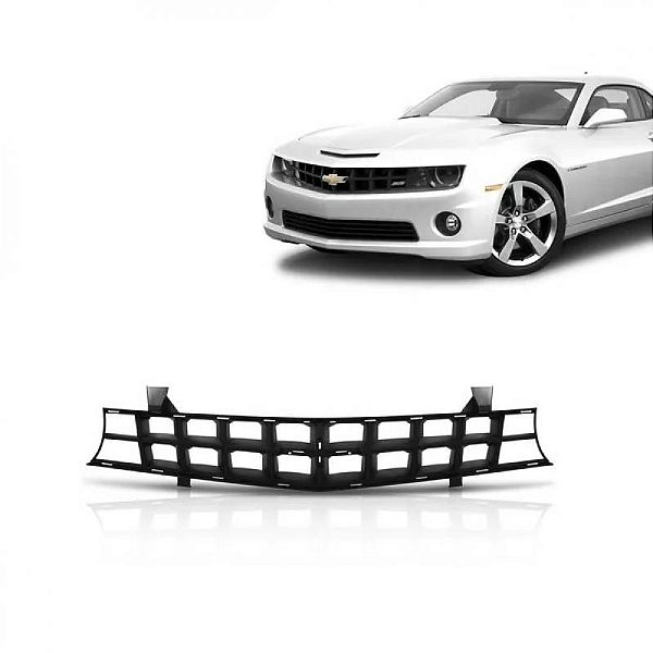 Grade do radiador camaro chevrolet de 2010 a 2013 preta