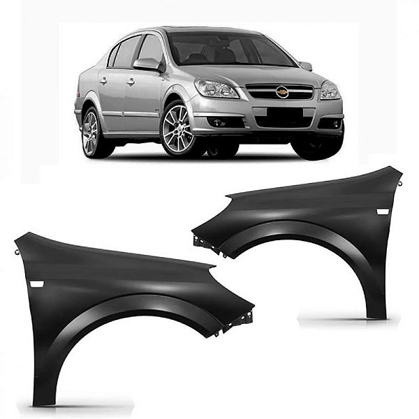 Para lama vectra chevrolet de 2006 a 2011 lado direito com furo para pisca