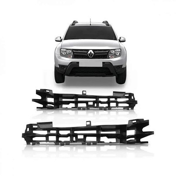 Suporte ABS de impacto do para choque duster oroch renault de 2016 a 2020 dianteiro lado esquerdo