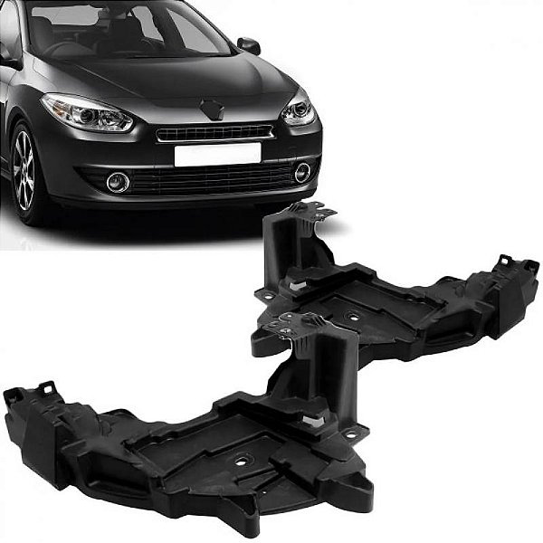 Suporte do farol fluence renault de 2010 a 2018 lado direito