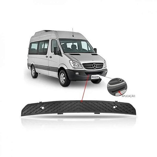 Acabamento do pisante do para choque sprinter mercedes benz de 2012 a 2016 dianteiro