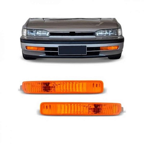 Lanterna accord honda de 1996 a 1997 lado esquerdo dianteira âmbar para para choque