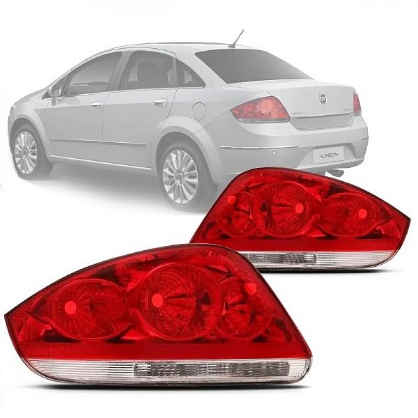 Lanterna linea fiat de 2008 a 2016 lado direito traseira