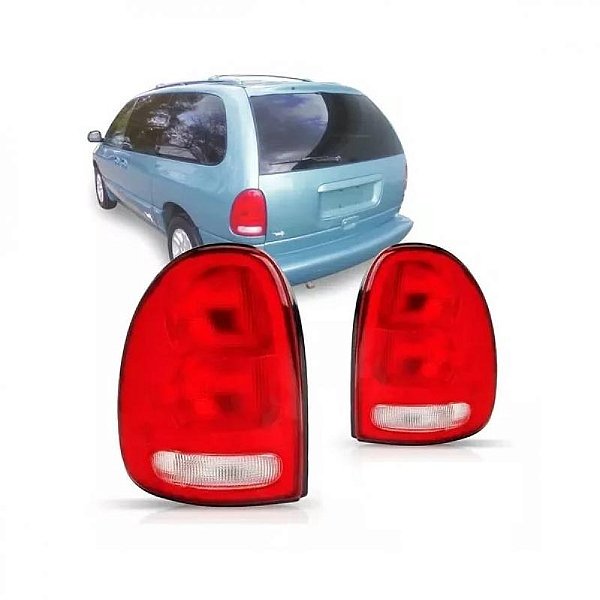 Lanterna grand caravan dodge de 1996 a 1999 traseira lado esquerdo