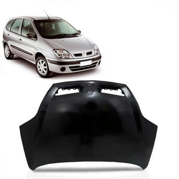 Capô scenic renault de 2001 a 2011