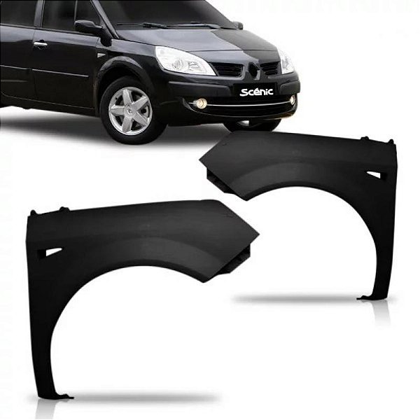 Para lama grand scenic renault de 2008 a 2011 lado esquerdo