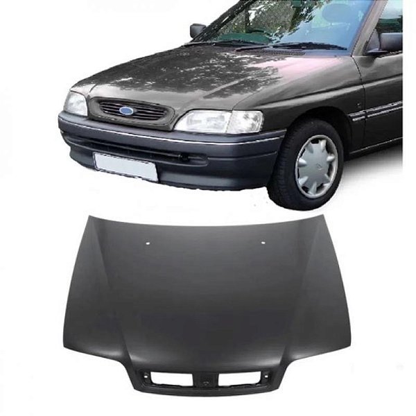 Capô escort ford de 1996 com furo para grade