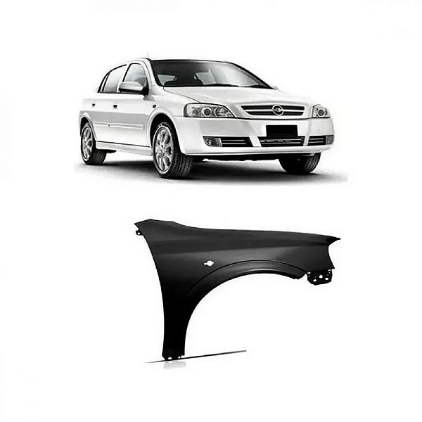 Para lama astra chevrolet de 2003 a 2012 lado direito com furo