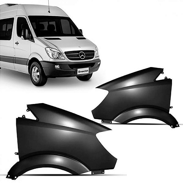 Para lama sprinter mercedes benz de 2012 a 2016 lado direito