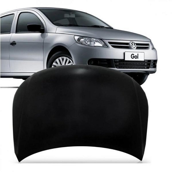 Capô gol volkswagen de 2009 a 2012 preto geração 5