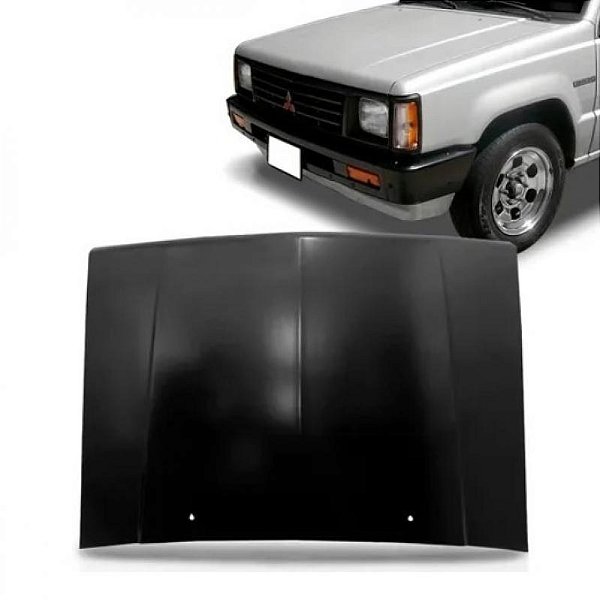 Capô l200 mitsubishi de 1992 a 2003 versão quadrada