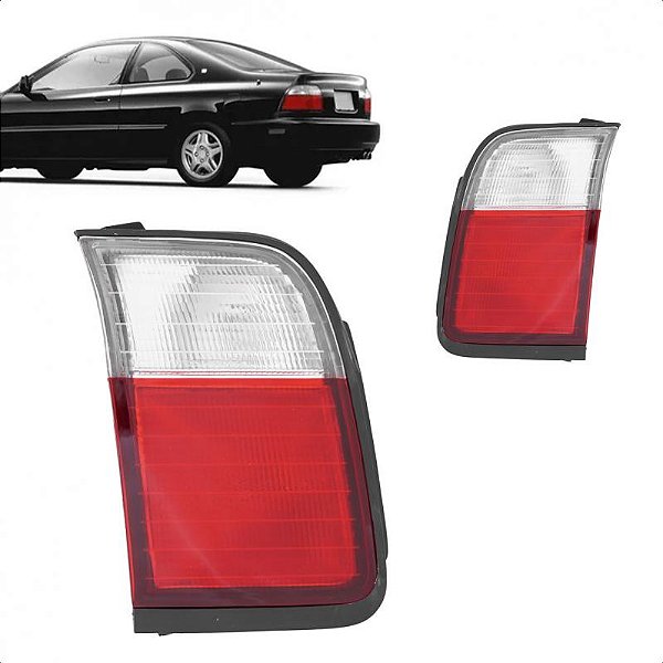 Lanterna accord honda de 1996 a 1997 traseira interna lado direito bicolor sedan