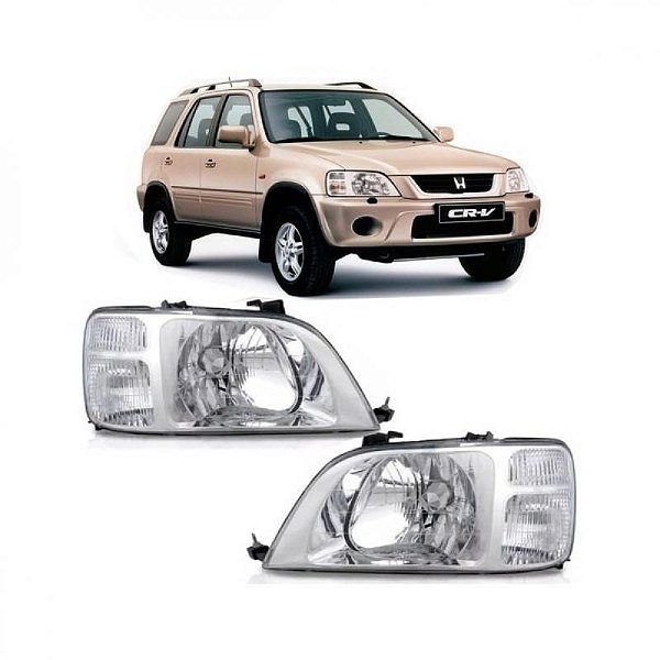 Farol crv honda de 1997 a 2001 lado direito