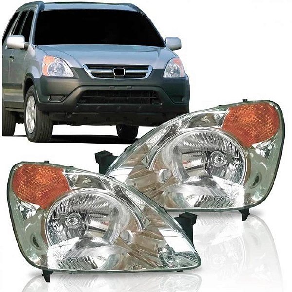Farol crv honda de 2002 a 2004 lado esquerdo