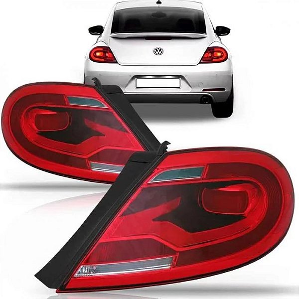 Lanterna fusca volkswagen de 2013 a 2016 traseira lado esquerdo sem LED