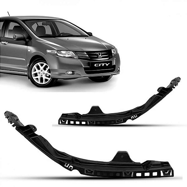 Suporte de farol city honda de 2009 a 2014 lado direito em ABS de alta resistência