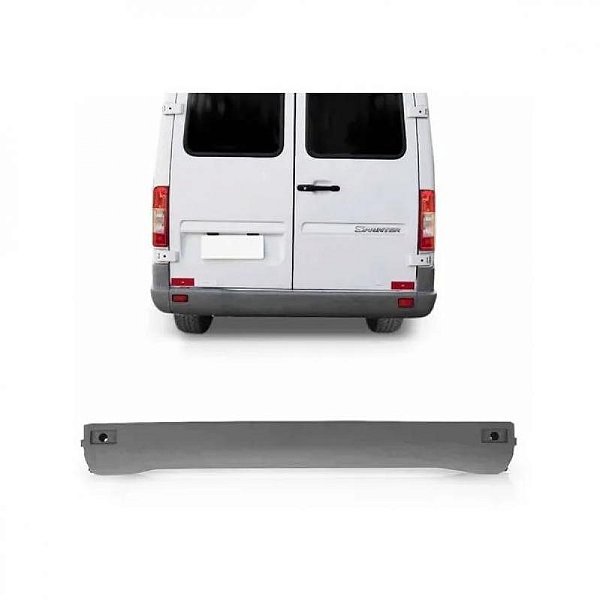 Para choque sprinter mercedes benz de 1995 a 2011 traseiro para passageiros em ABS de alta resistência